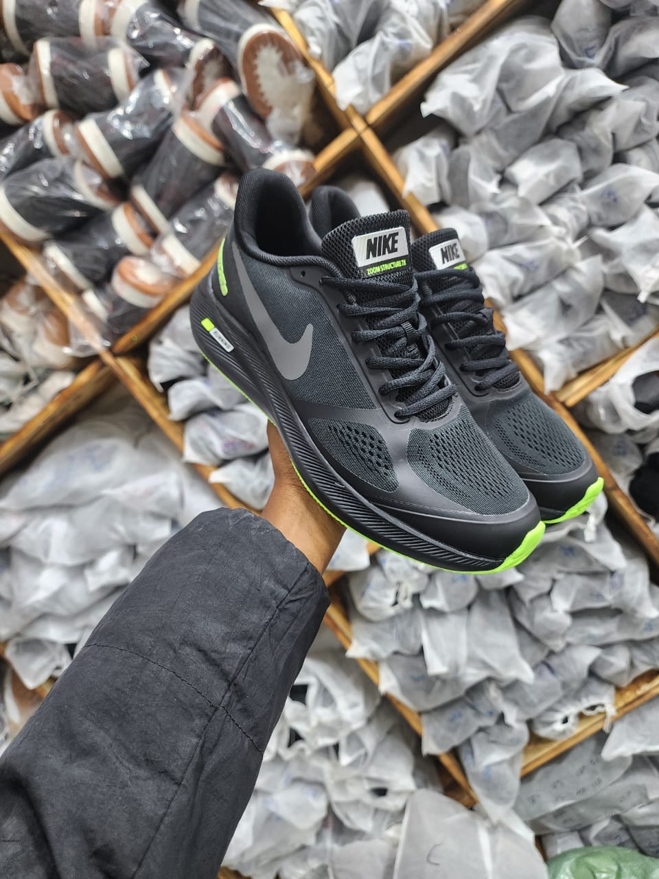 Nike Zoom Black and Green