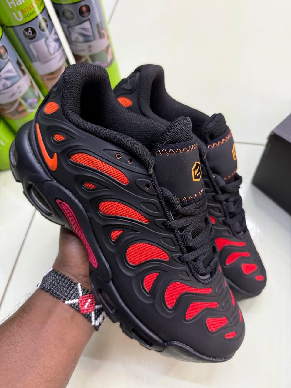 Nike TNs Black and Red