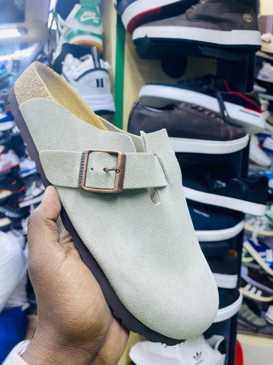 Birkenstock slides Beige Covered