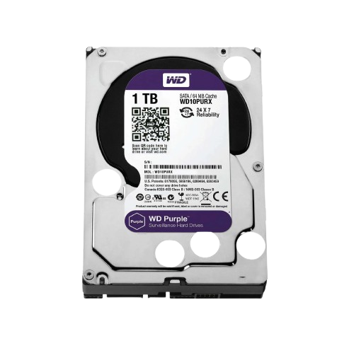 Western Digital 1TB Purple Surveillance Hard Drive