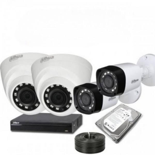 Dahua 4 Channel 1080p CCTV Kit