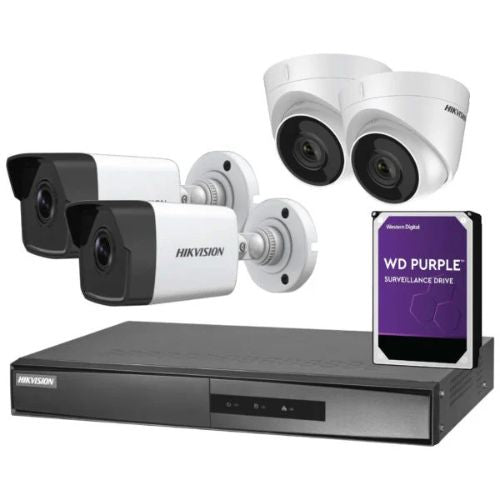 HIKvision NVR 4 Channel Kit