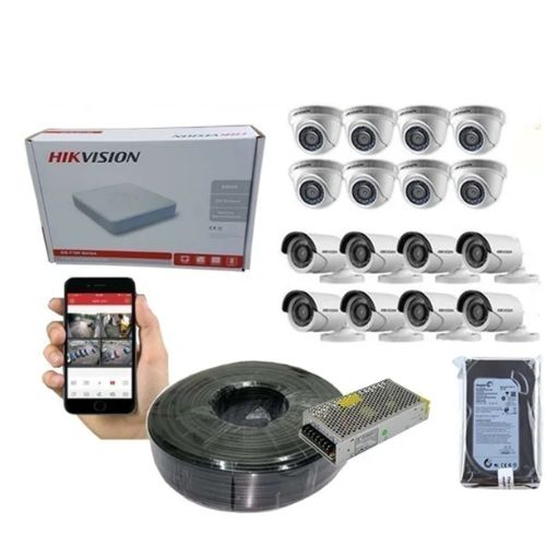 Hikvision 16 channel HD CCTV Complete Kit