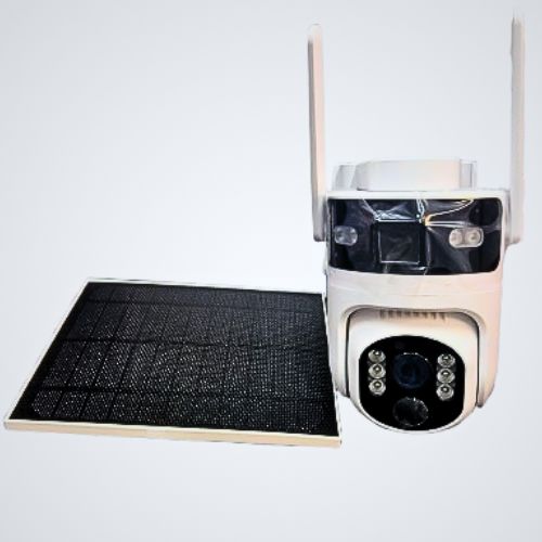 6MP AI Solar Dual View Mini Battery Camera
