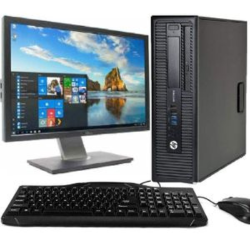 HP EliteDesk 800 G1 Full Set with 19-Inch Monitor
