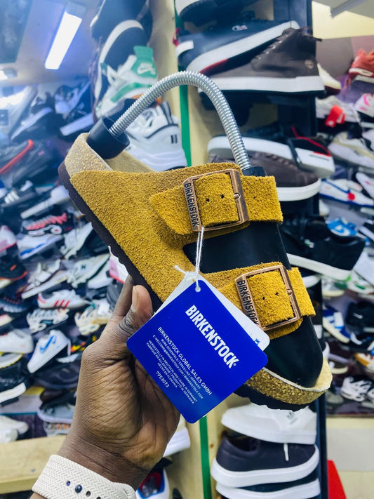 Birkenstock slides Brown
