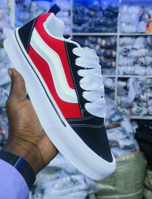 Vans KNU Skool Black and Red
