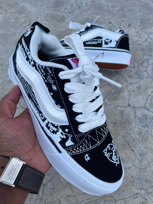 Vans KNU Skool Black and White