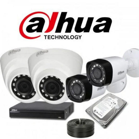 Dahua CCTV camera 4 channel kit
