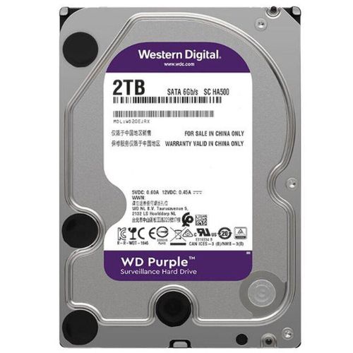 Western Digital 2TB Purple Surveillance HDD